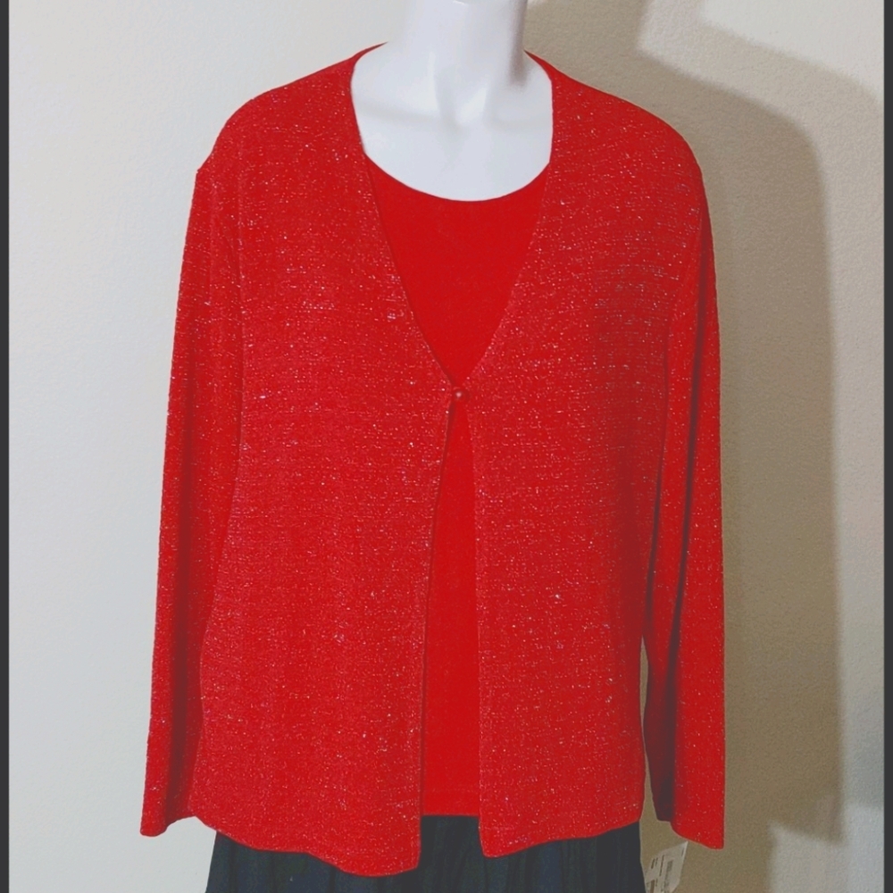 Alice Stuart red sweater size 16